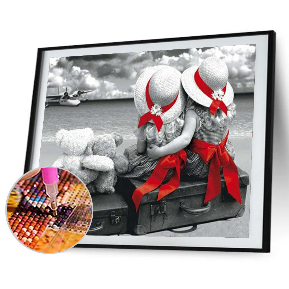 Black Red Still Life 60*50CM(Canvas) Full Square Drill Diamond Painting