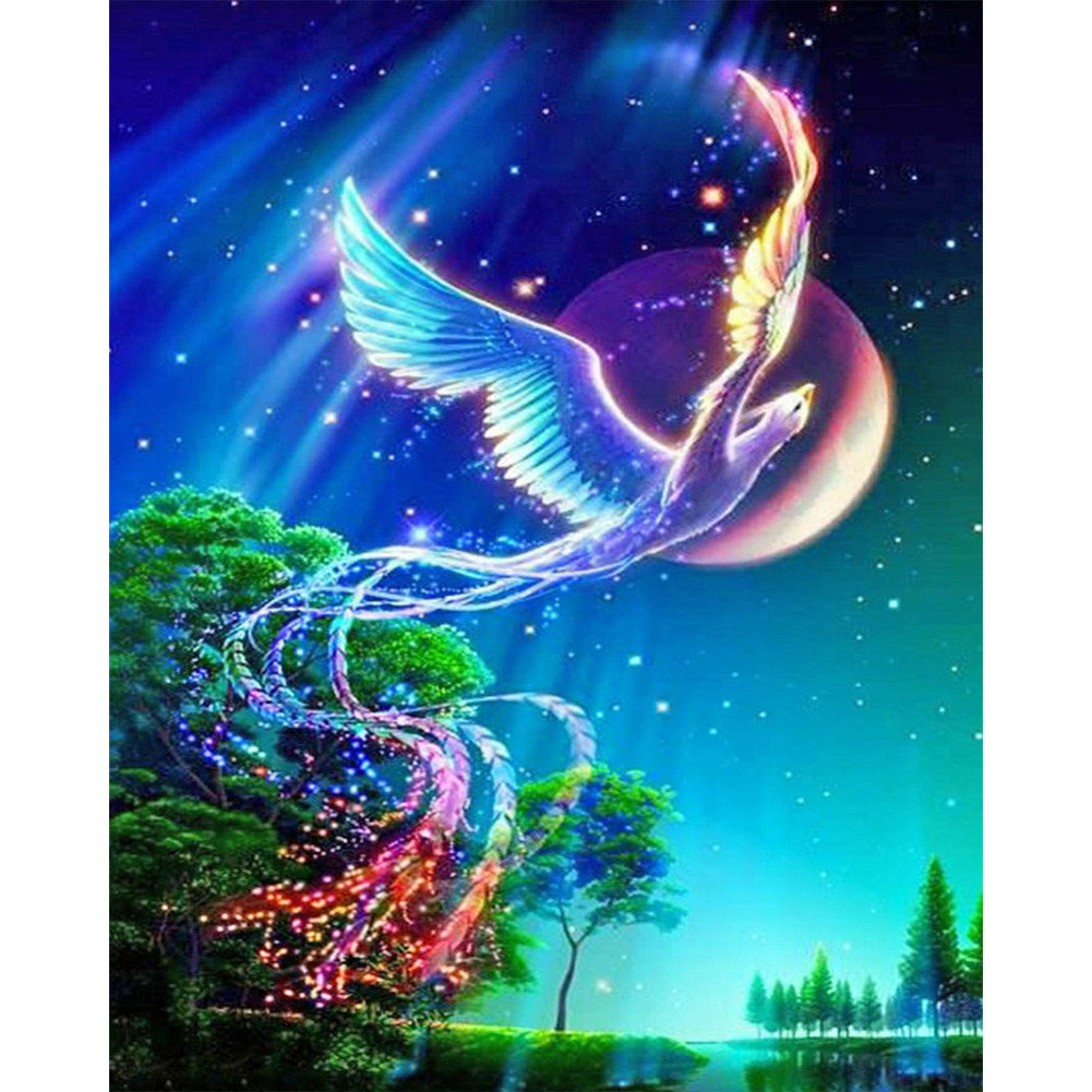 Phoenix 50*60CM(Canvas) Full Round Drill Diamond Painting