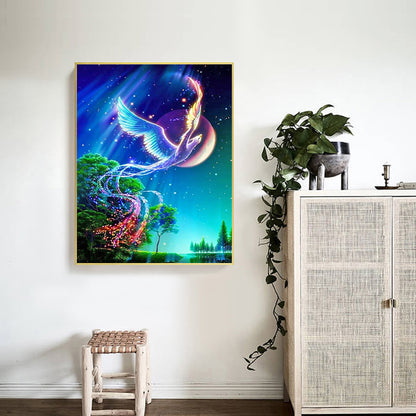 Phoenix 50*60CM(Canvas) Full Round Drill Diamond Painting