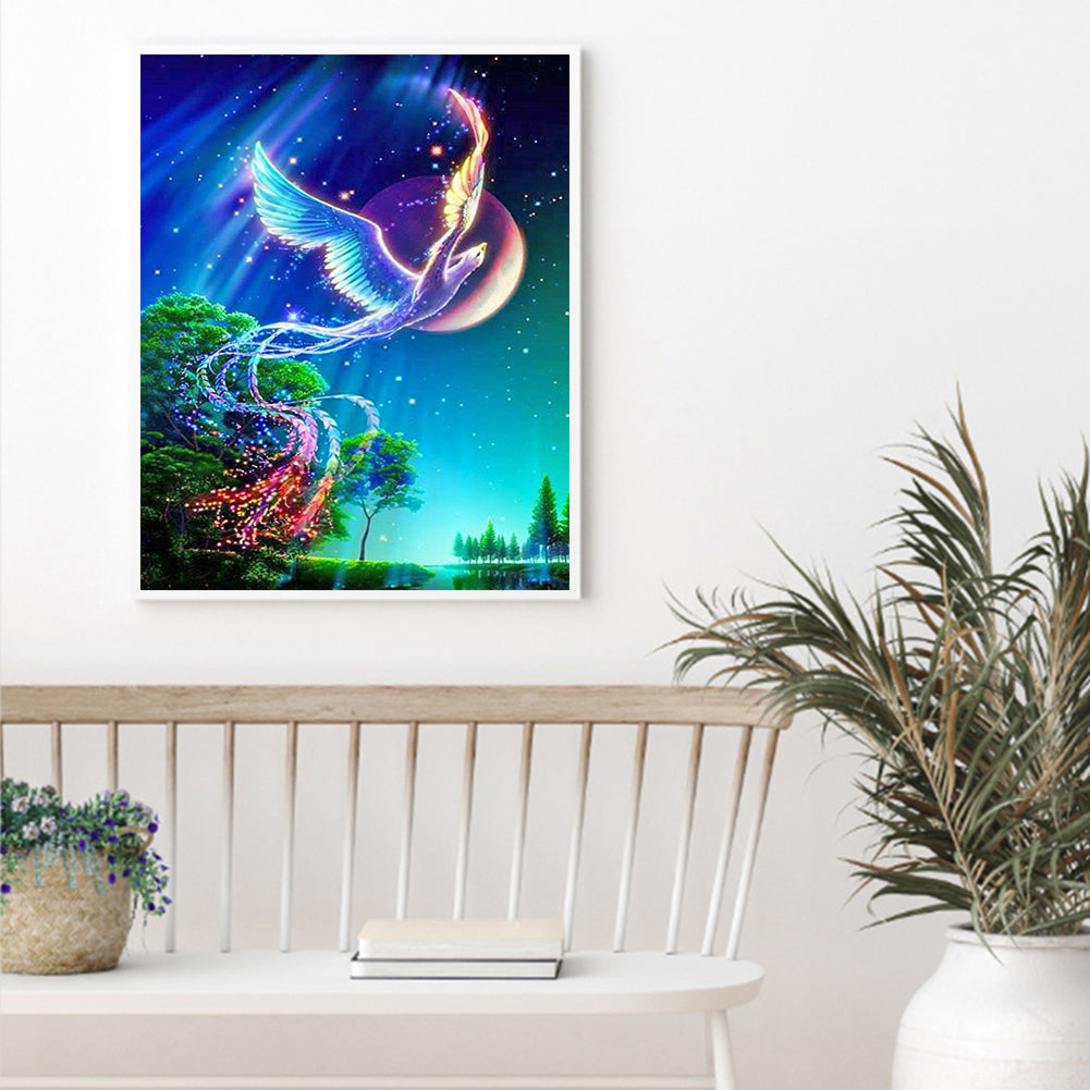 Phoenix 50*60CM(Canvas) Full Round Drill Diamond Painting