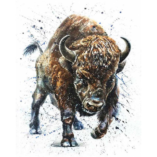 Bull 40*50CM(Canvas) Full Square Drill Diamond Painting