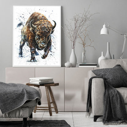 Bull 40*50CM(Canvas) Full Square Drill Diamond Painting