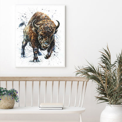 Bull 40*50CM(Canvas) Full Square Drill Diamond Painting