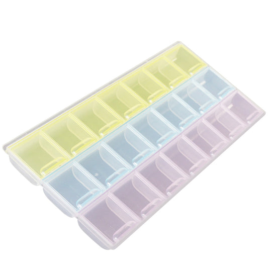 Nail Art Storage Box Diamond Painting Crystal Beads Organizer Holder Case