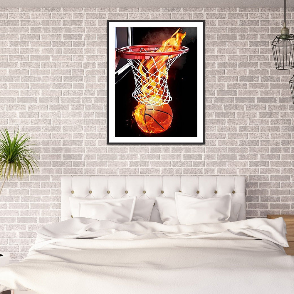 Basketball - Full Round Drill Diamond Painting 30*40CM