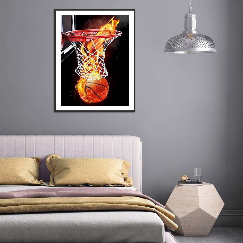 Basketball - Full Round Drill Diamond Painting 30*40CM