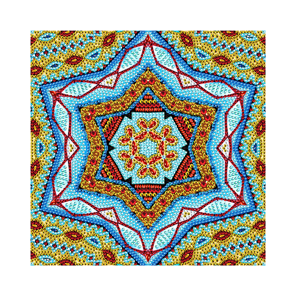Mandala 30*30CM(Canvas) Crystal Drill Diamond Paiting