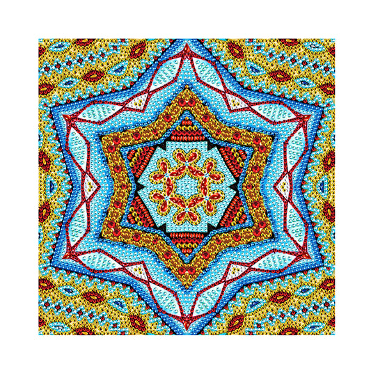 Mandala 30*30CM(Canvas) Crystal Drill Diamond Paiting