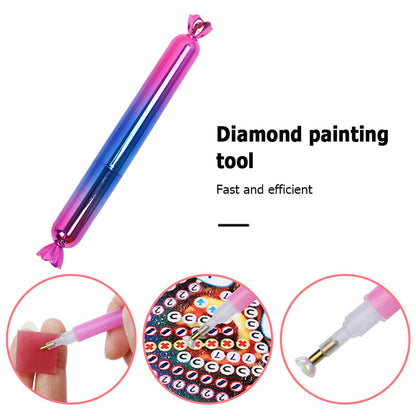 5D Point Drill Pen Candy Shape Diamond Painting DIY Crafts Nail Art Tools