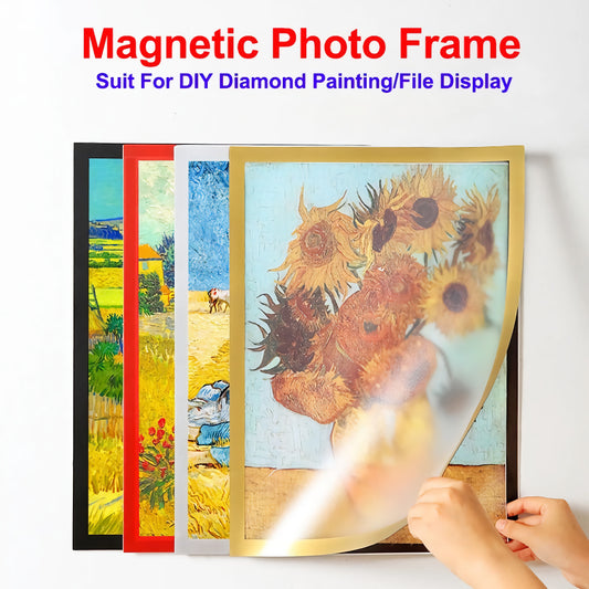 DIY 30*40CM Diamond Painting Magnetic Self-Adhesive Frame