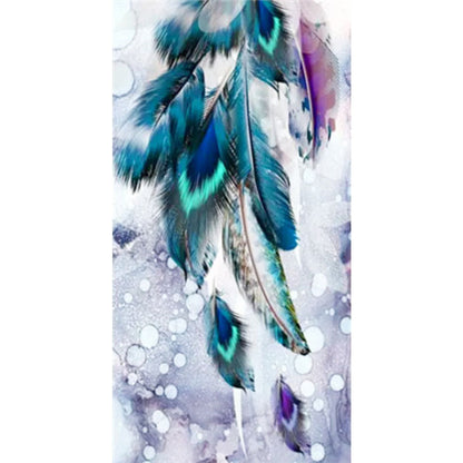 Feather 40*80CM(Canvas) Full Round Drill Diamond Painting