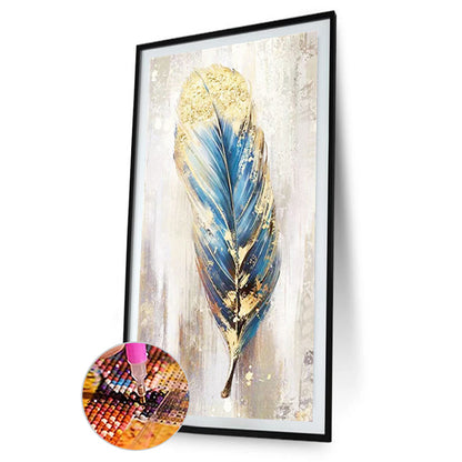 Feather 40*80CM(Canvas) Full Round Drill Diamond Painting