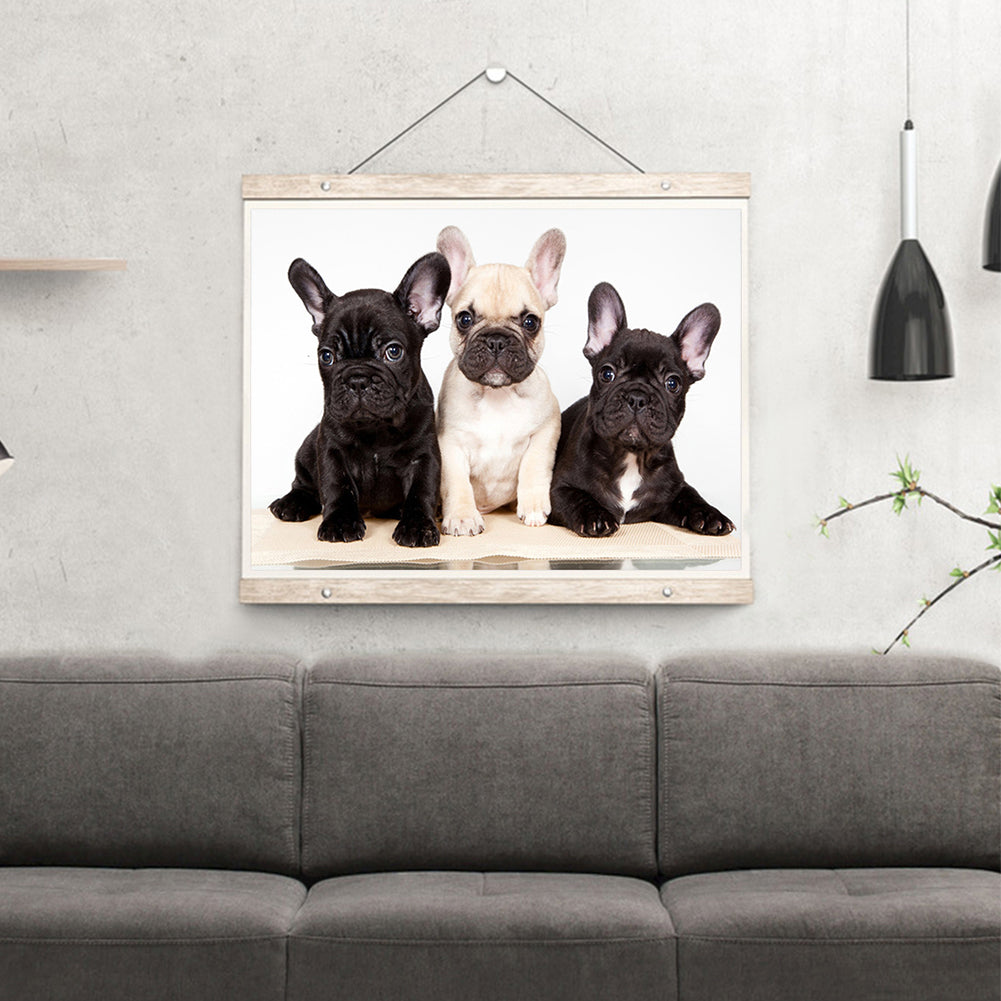 Dog - Full Round Drill Diamond Painting 40*30CM