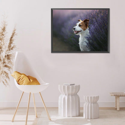 Puppy - Full Round Drill Diamond Painting 40*30CM