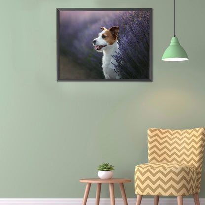 Puppy - Full Round Drill Diamond Painting 40*30CM