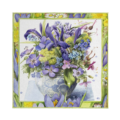 Vase In Frame - Full Round Drill Diamond Painting 30*30CM