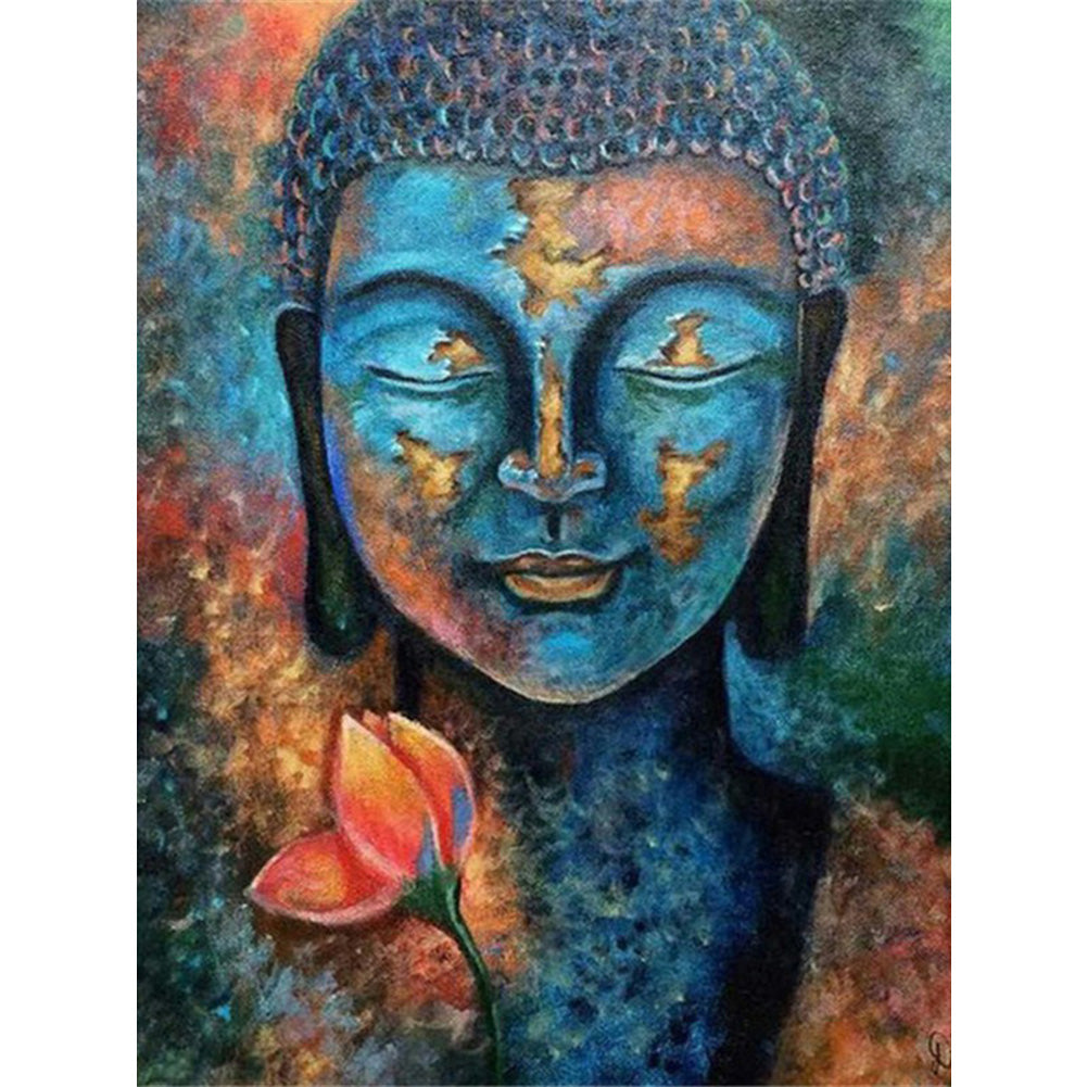 Buddha Statue - Full Round Drill Diamond Painting 50*60CM