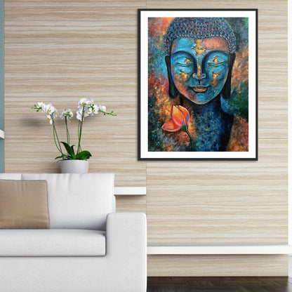 Buddha Statue - Full Round Drill Diamond Painting 50*60CM