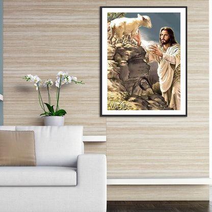 Jesus - Full Square Drill Diamond Painting 40*50CM