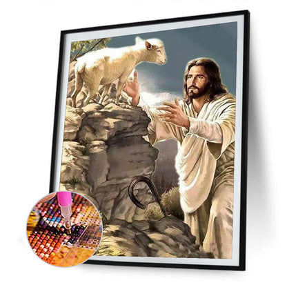 Jesus - Full Square Drill Diamond Painting 40*50CM