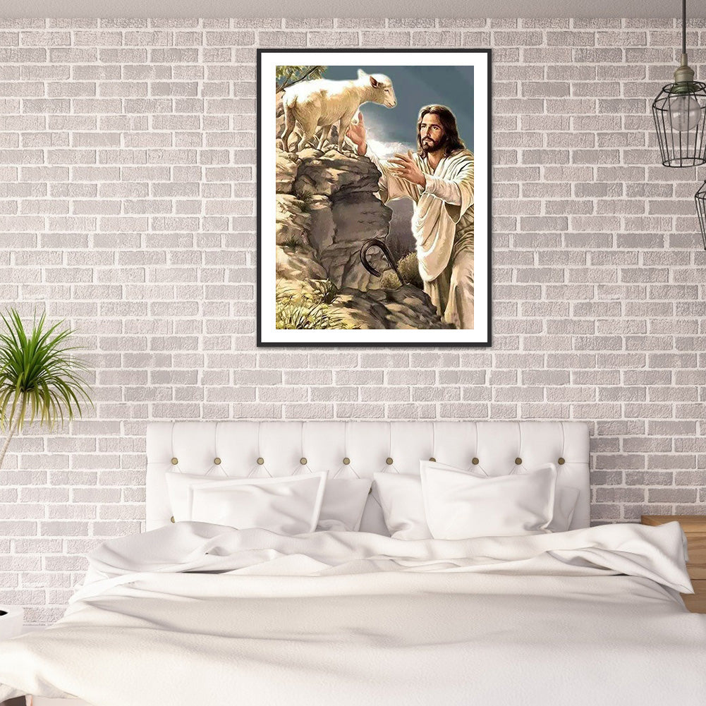 Jesus - Full Square Drill Diamond Painting 40*50CM