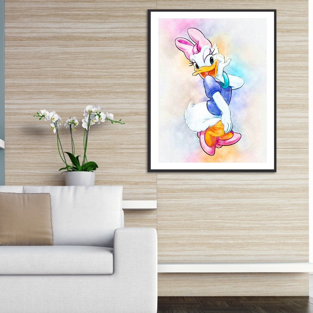 Donald Duck - Full Round Drill Diamond Painting 30*40CM