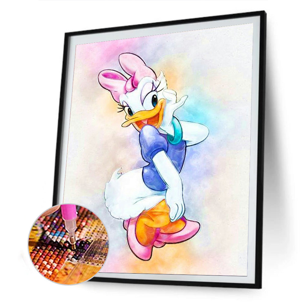 Donald Duck - Full Round Drill Diamond Painting 30*40CM