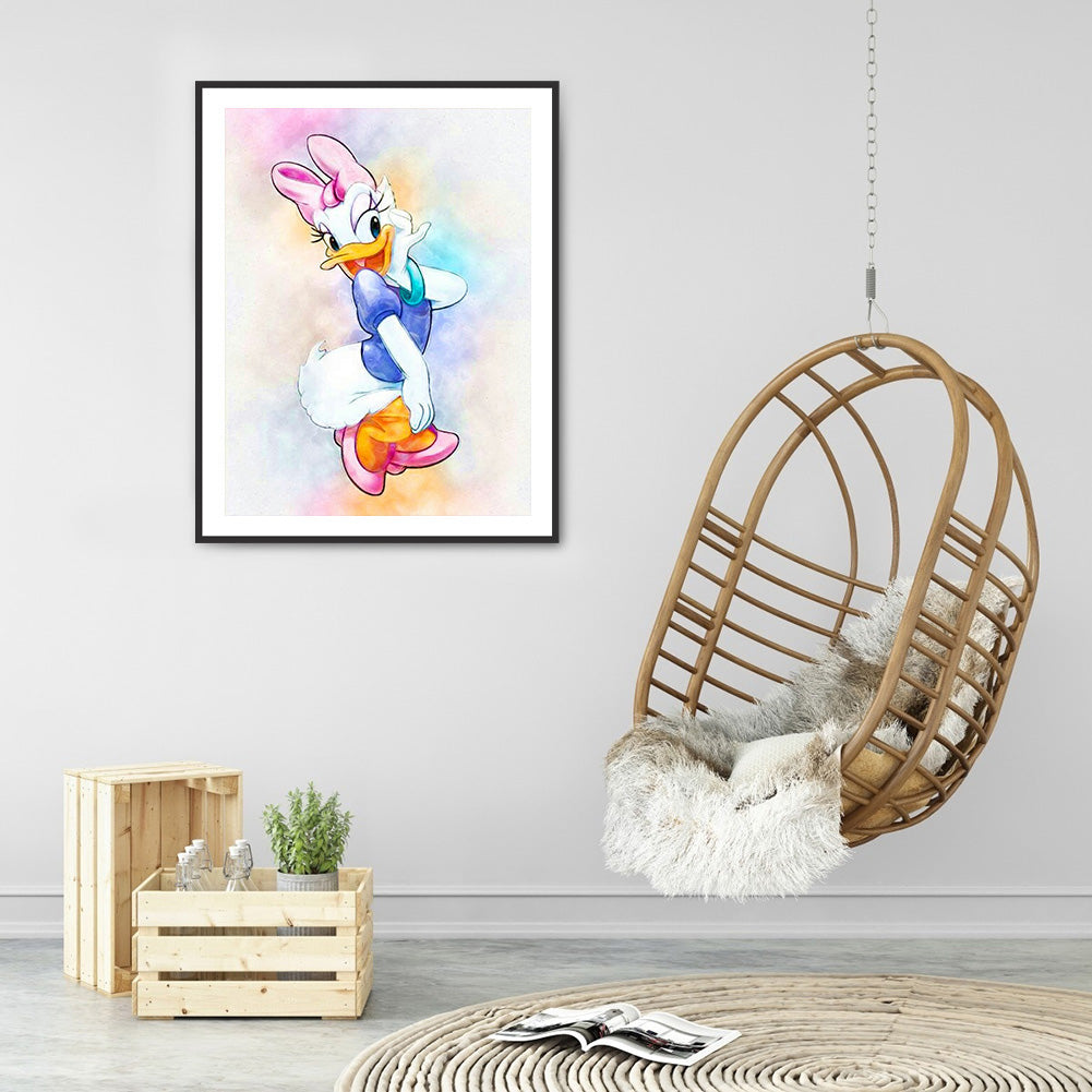 Donald Duck - Full Round Drill Diamond Painting 30*40CM