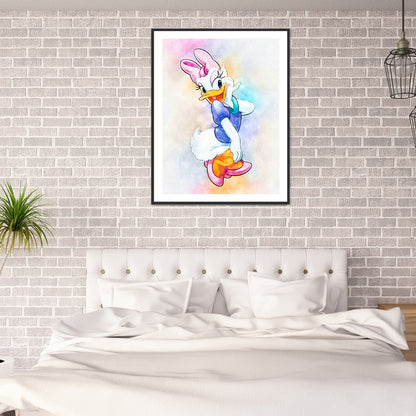 Donald Duck - Full Round Drill Diamond Painting 30*40CM