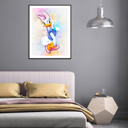 Donald Duck - Full Round Drill Diamond Painting 30*40CM