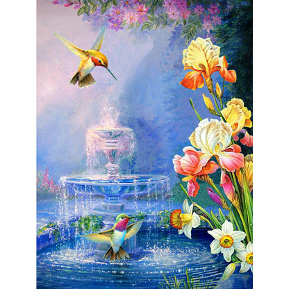 Refreshing Summer - Full Round Drill Diamond Painting 30*40CM