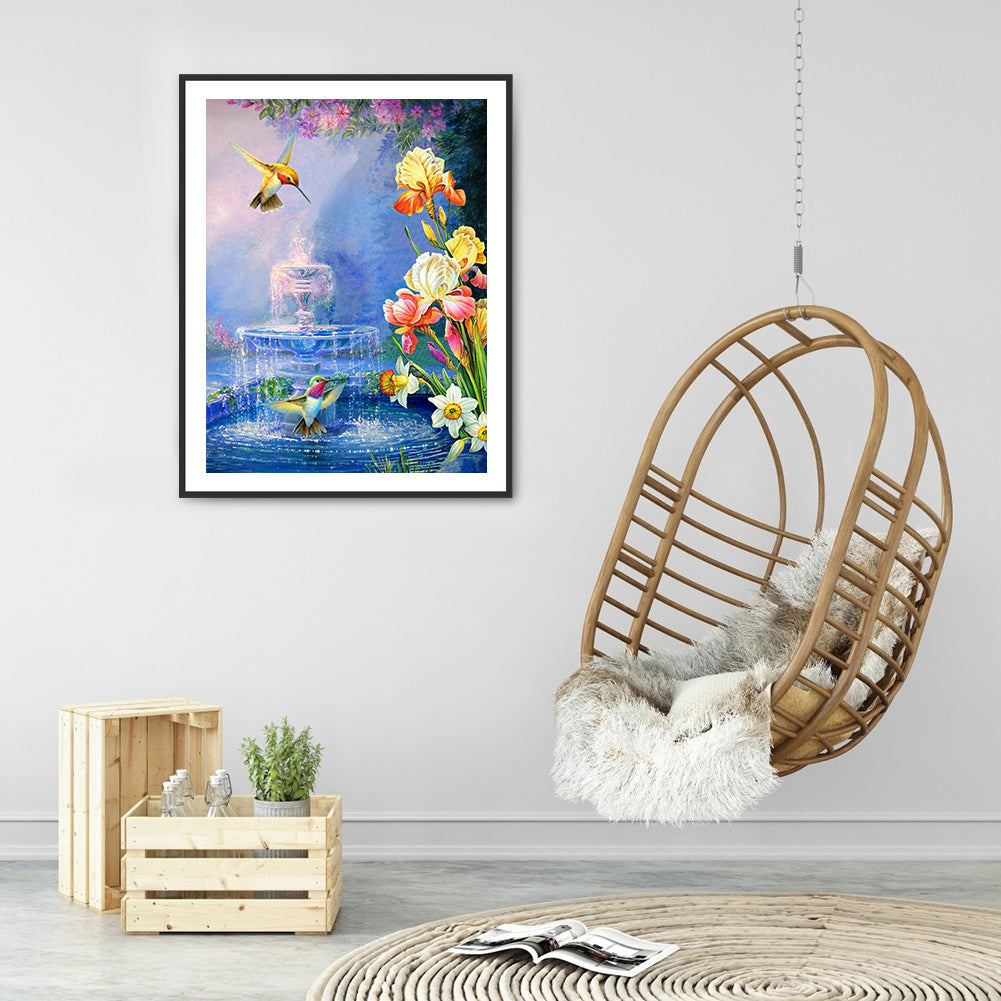 Refreshing Summer - Full Round Drill Diamond Painting 30*40CM
