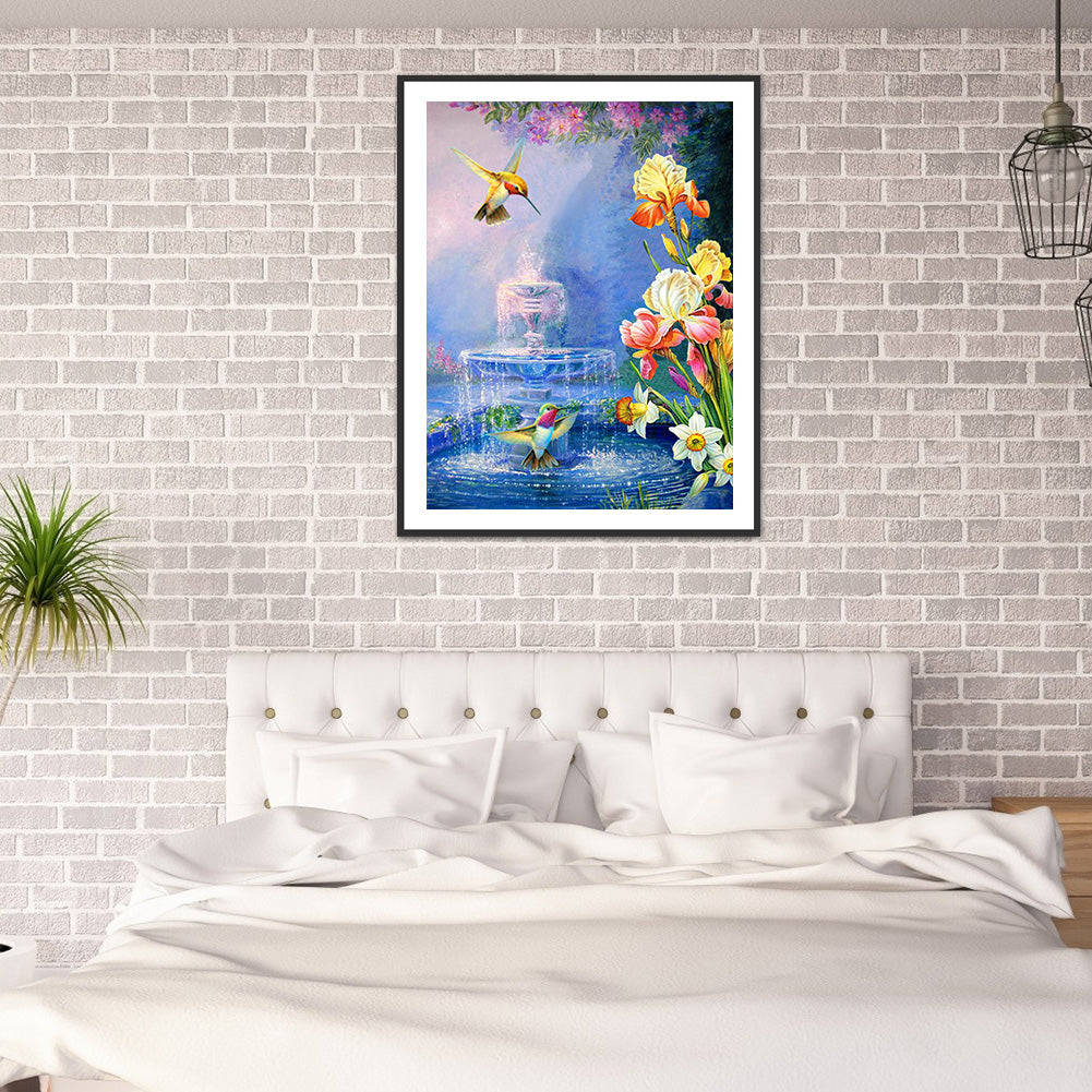 Refreshing Summer - Full Round Drill Diamond Painting 30*40CM