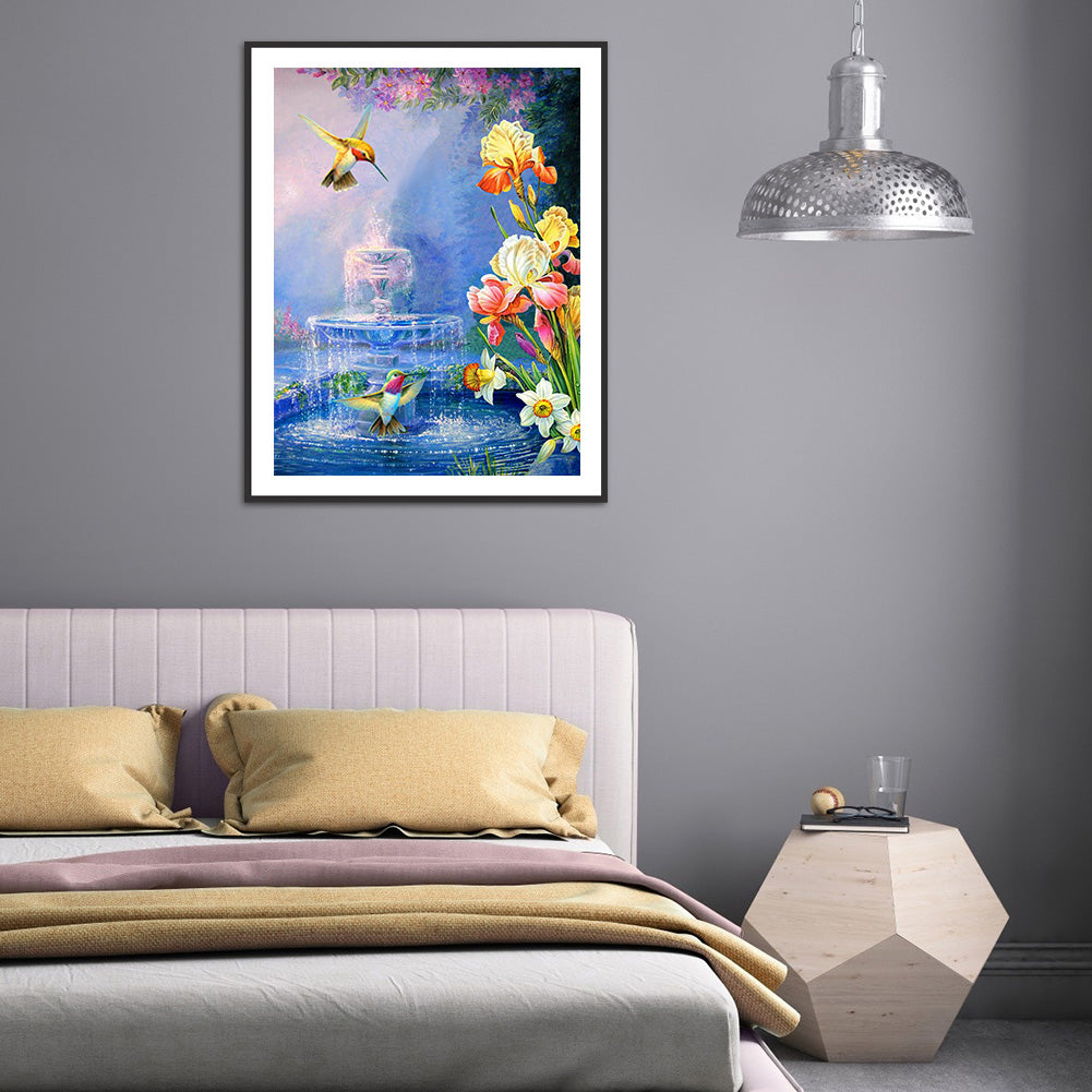 Refreshing Summer - Full Round Drill Diamond Painting 30*40CM