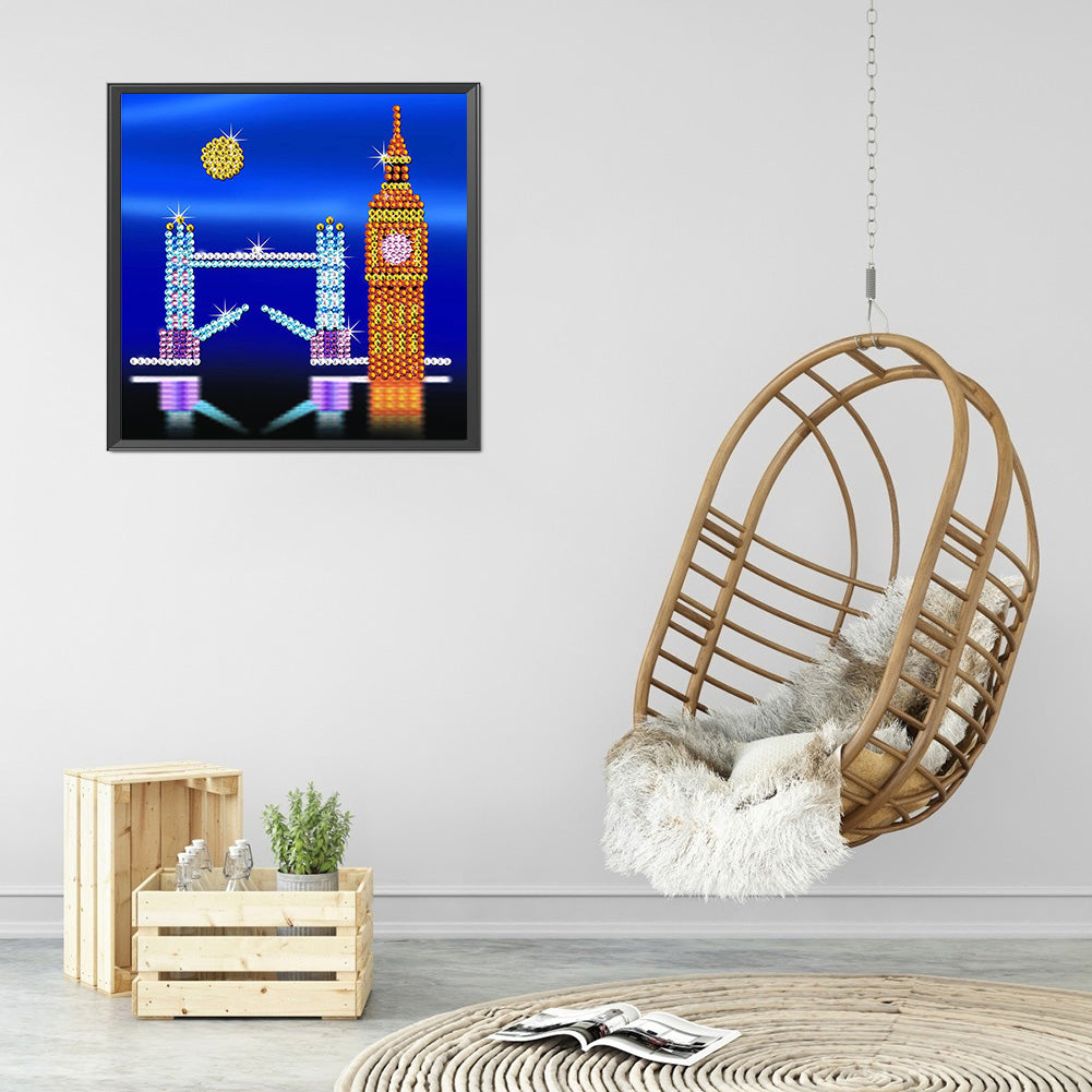 City ??Building - Crystal Drill Diamond Paiting 30*30CM