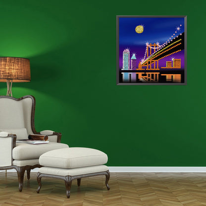 City ??Building - Crystal Drill Diamond Paiting 30*30CM