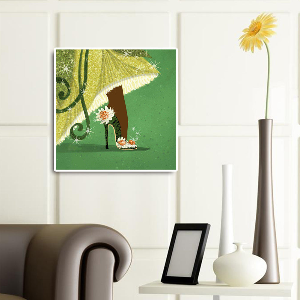 Princess High Heels - Full Round Drill Diamond Painting 30*30CM