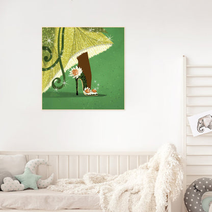 Princess High Heels - Full Round Drill Diamond Painting 30*30CM