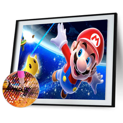 Mario - Full Round Drill Diamond Painting 40*30CM