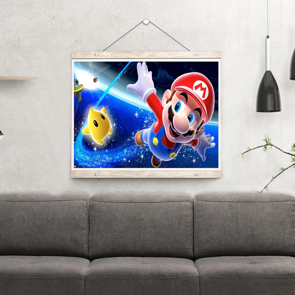 Mario - Full Round Drill Diamond Painting 40*30CM