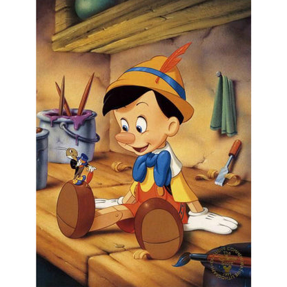 Pinocchio - Full Round Drill Diamond Painting 30*40CM