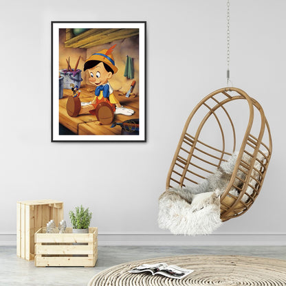 Pinocchio - Full Round Drill Diamond Painting 30*40CM