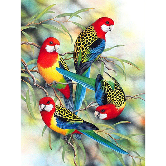 Bird - Full Square Drill Diamond Painting 30*40CM