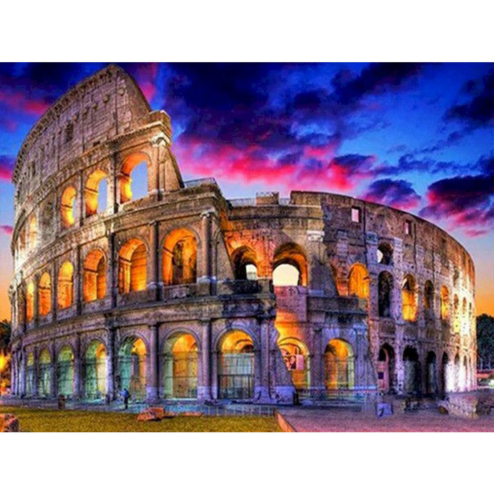 Colosseum - Full Round Drill Diamond Painting 50*40CM