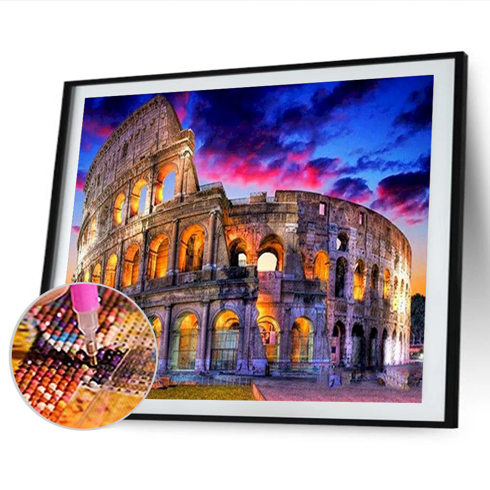 Colosseum - Full Round Drill Diamond Painting 50*40CM