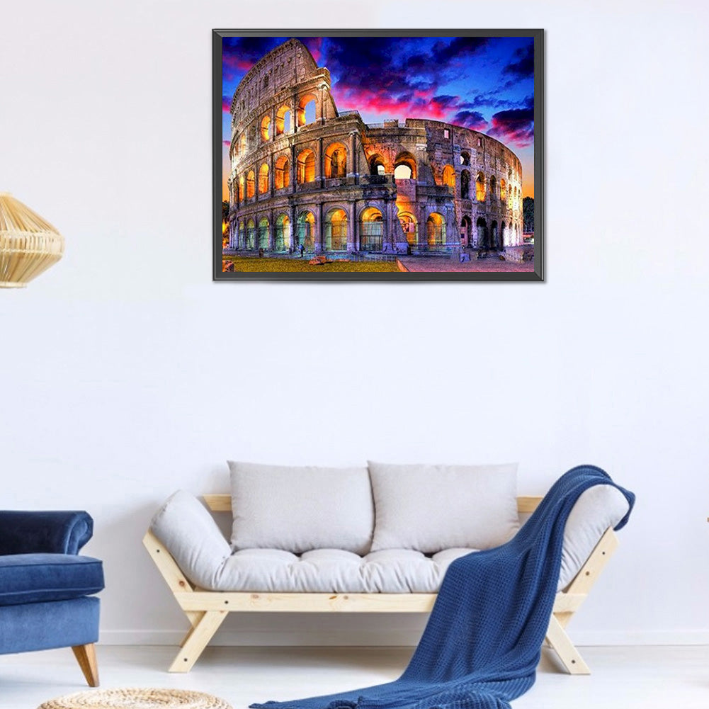 Colosseum - Full Round Drill Diamond Painting 50*40CM