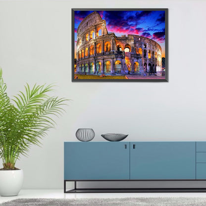 Colosseum - Full Round Drill Diamond Painting 50*40CM