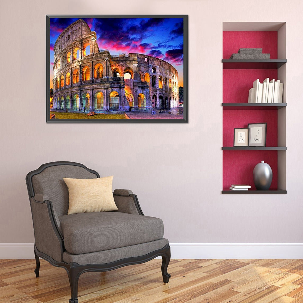 Colosseum - Full Round Drill Diamond Painting 50*40CM