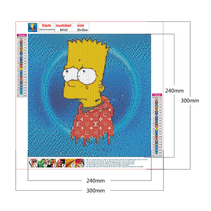 Simpson - Full Round Drill Diamond Painting 30*30CM