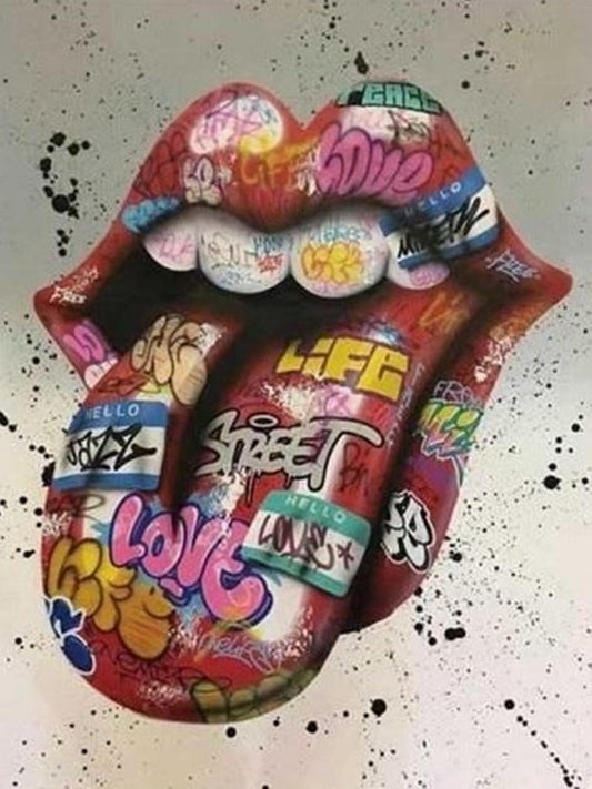 Graffiti - Full Round Drill Diamond Painting 30*40CM